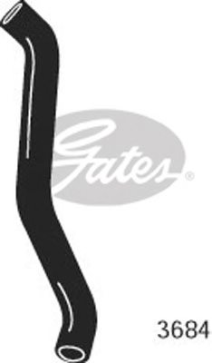 GATES 3684 Radiator Hose